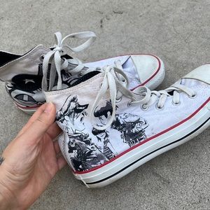 Gorillaz High Top Converse
